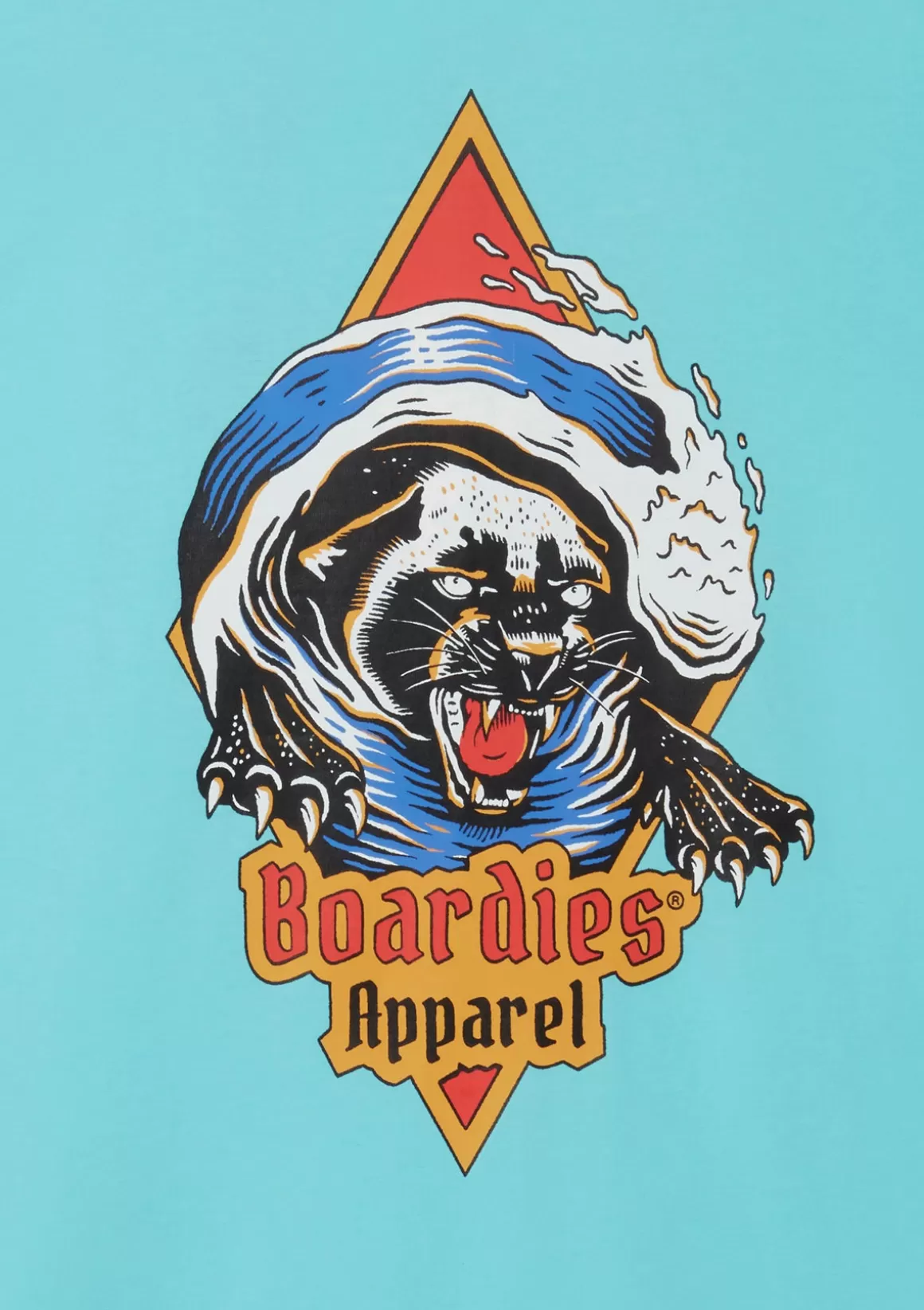 Boardies Apparel Blue Panther T-Shirt