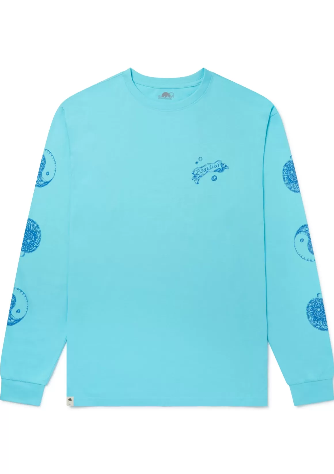 Boardies Apparel Blue Yin Yang Long Sleeve T-Shirt