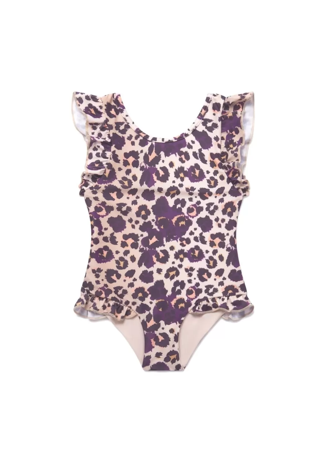 Boardies Apparel Cheetah Ruffle Swimsuit