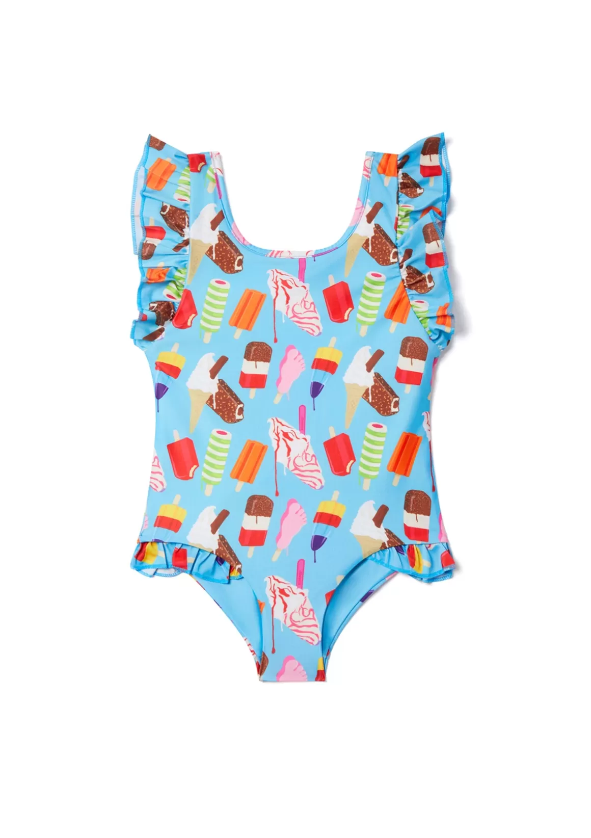 Boardies Apparel Ice Creams Ruffle Swimsuit