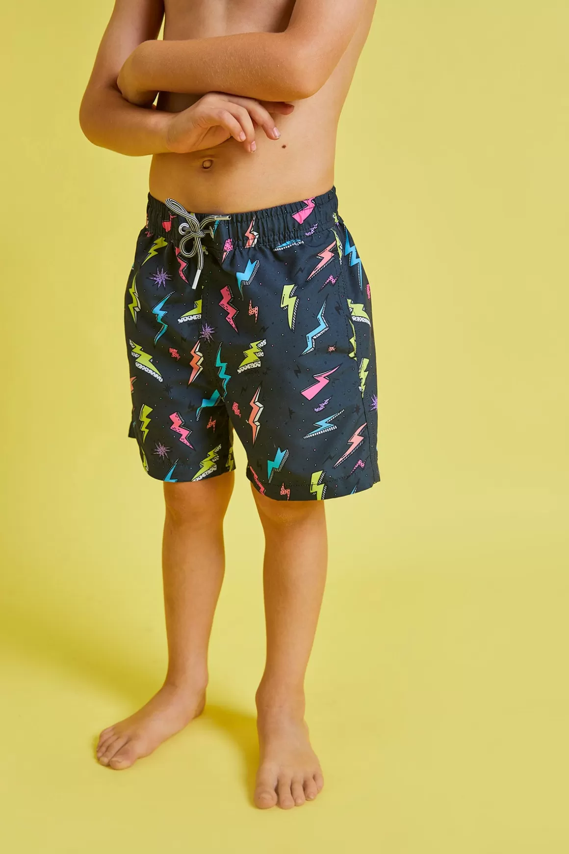 Boardies Apparel Kids Neon Zaps