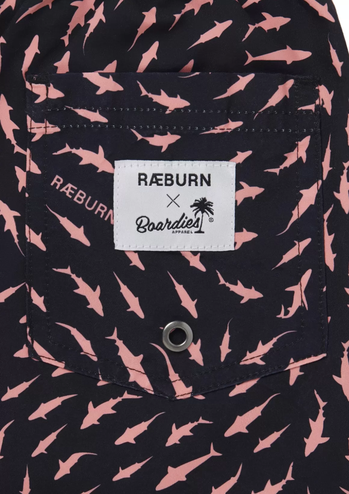 Boardies Apparel Kids Raeburn Sharks Pink