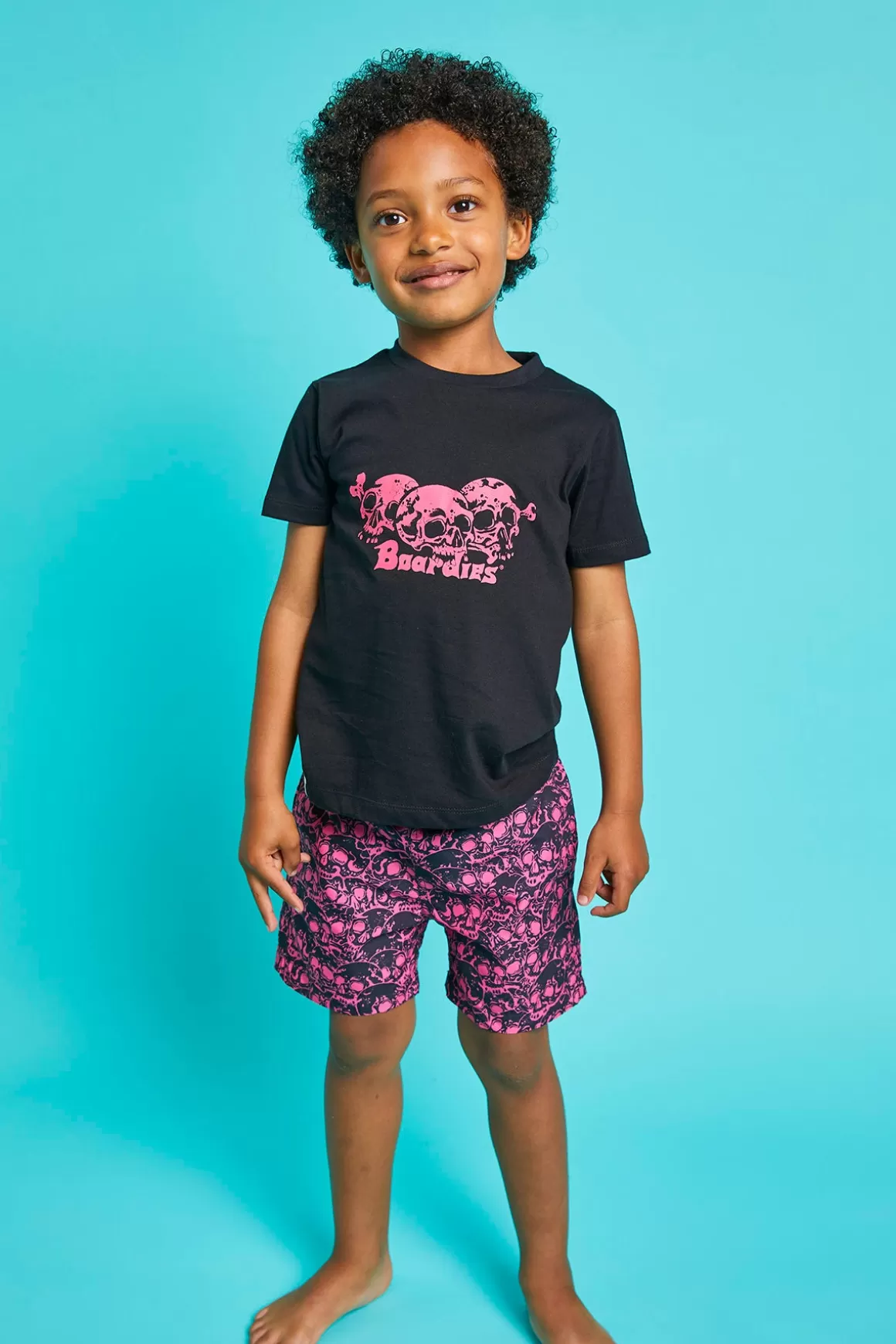 Boardies Apparel Kids Skulls Red