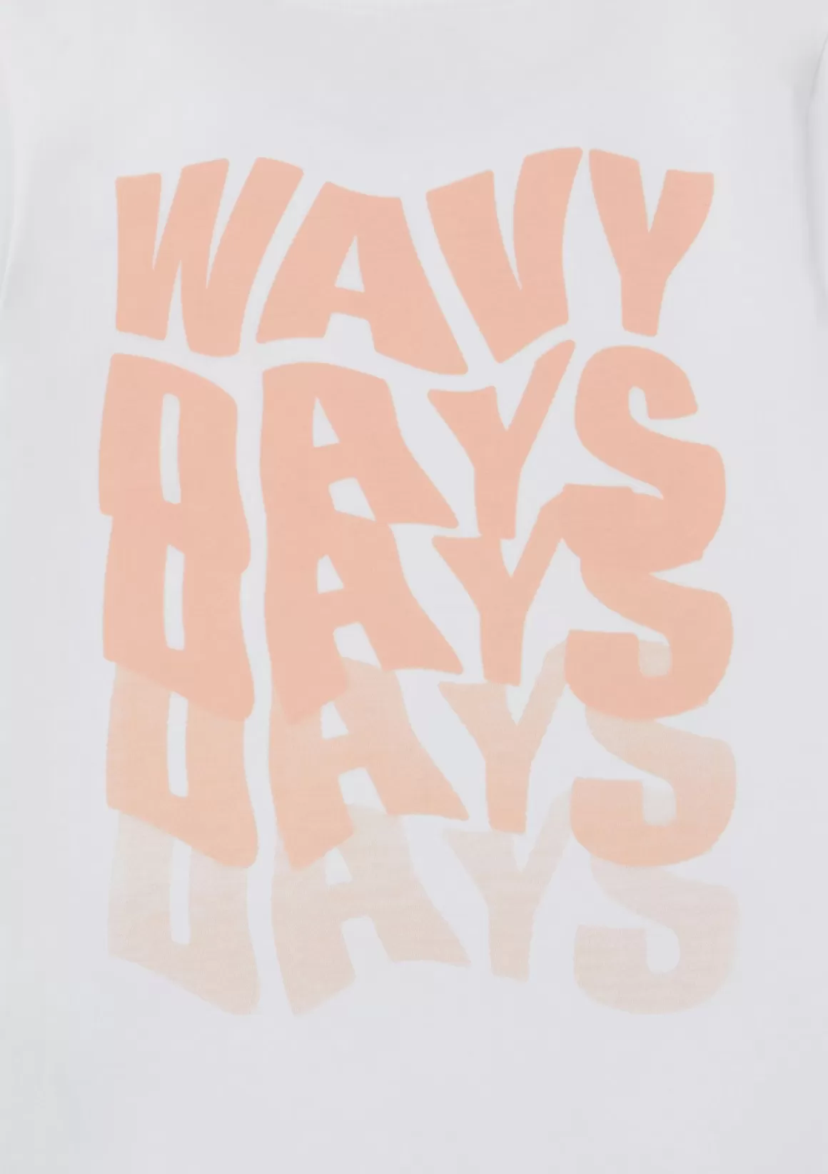 Boardies Apparel Kids Wavy Days Orange T-Shirt