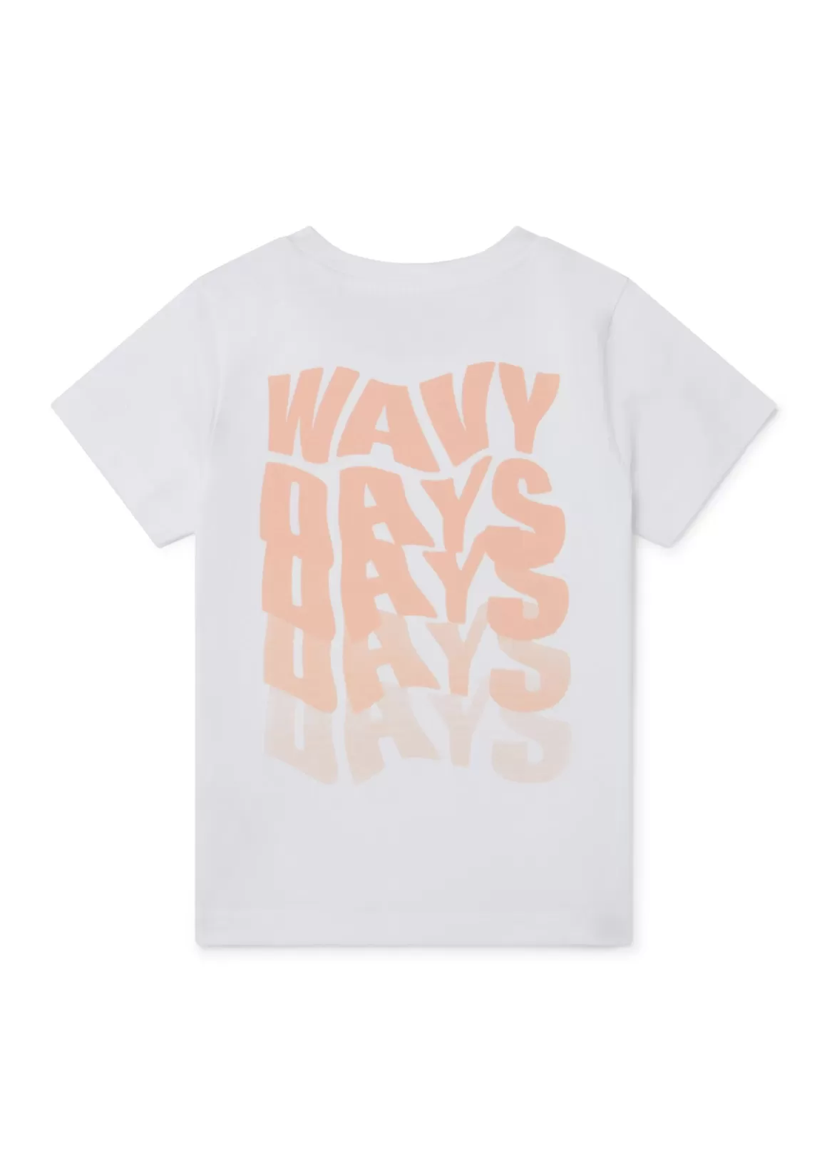 Boardies Apparel Kids Wavy Days Orange T-Shirt