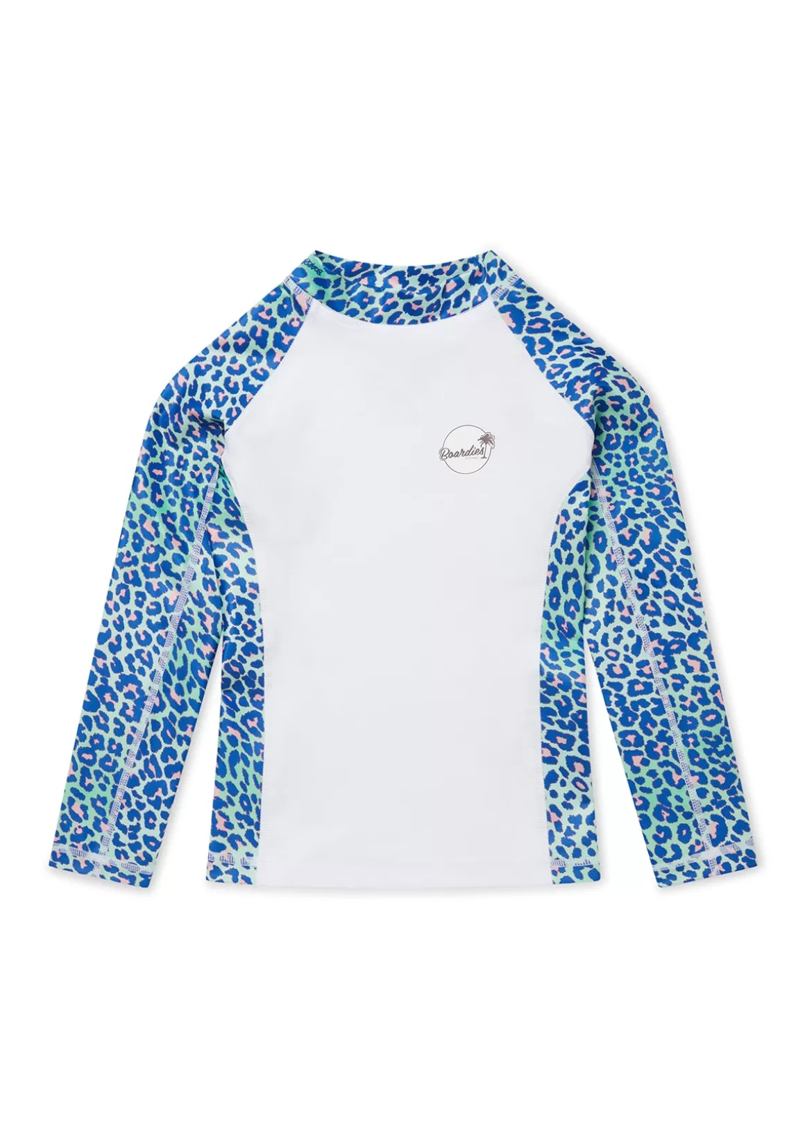 Boardies Apparel Lime Leopard Rash Guard