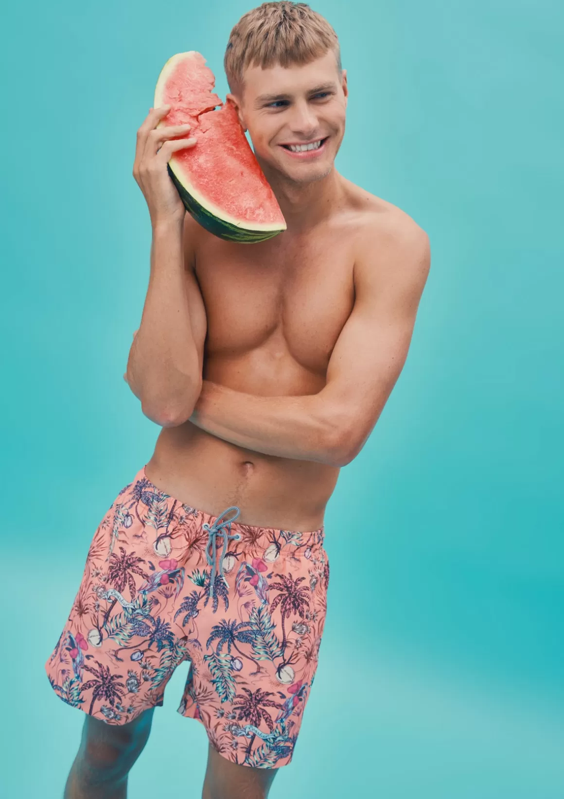 Boardies Apparel Palms Peach