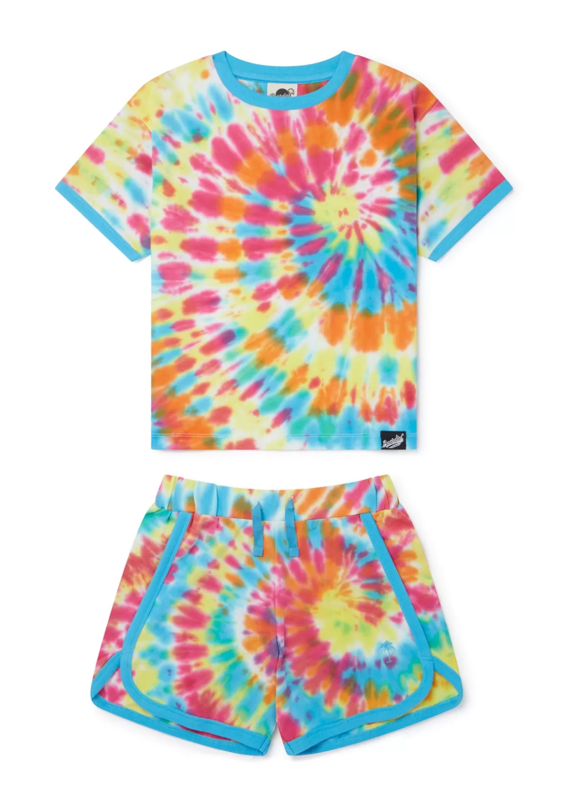 Boardies Apparel Spiral Tie Dye Kids Co-Ord