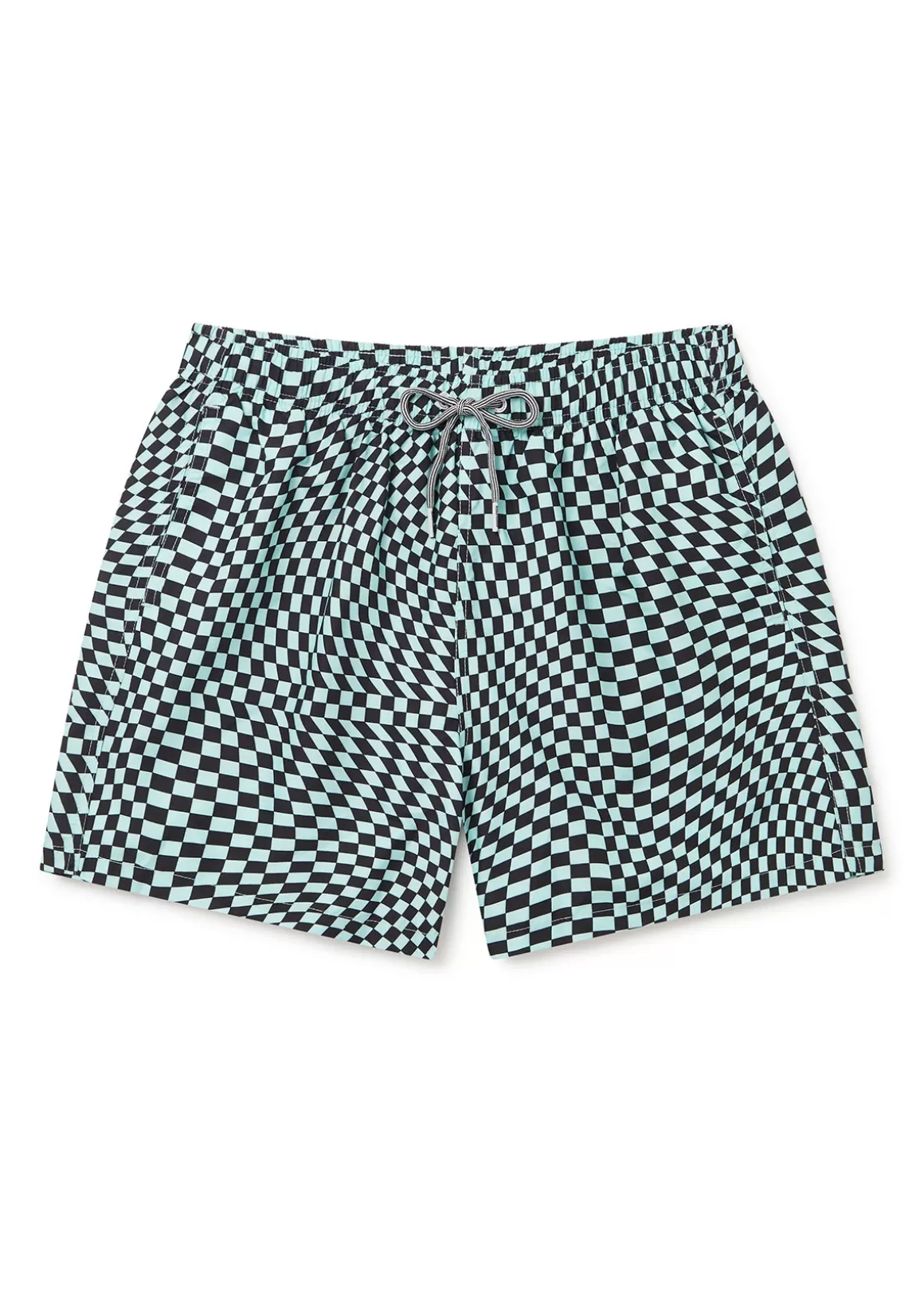 Boardies Apparel Warped Check Teal