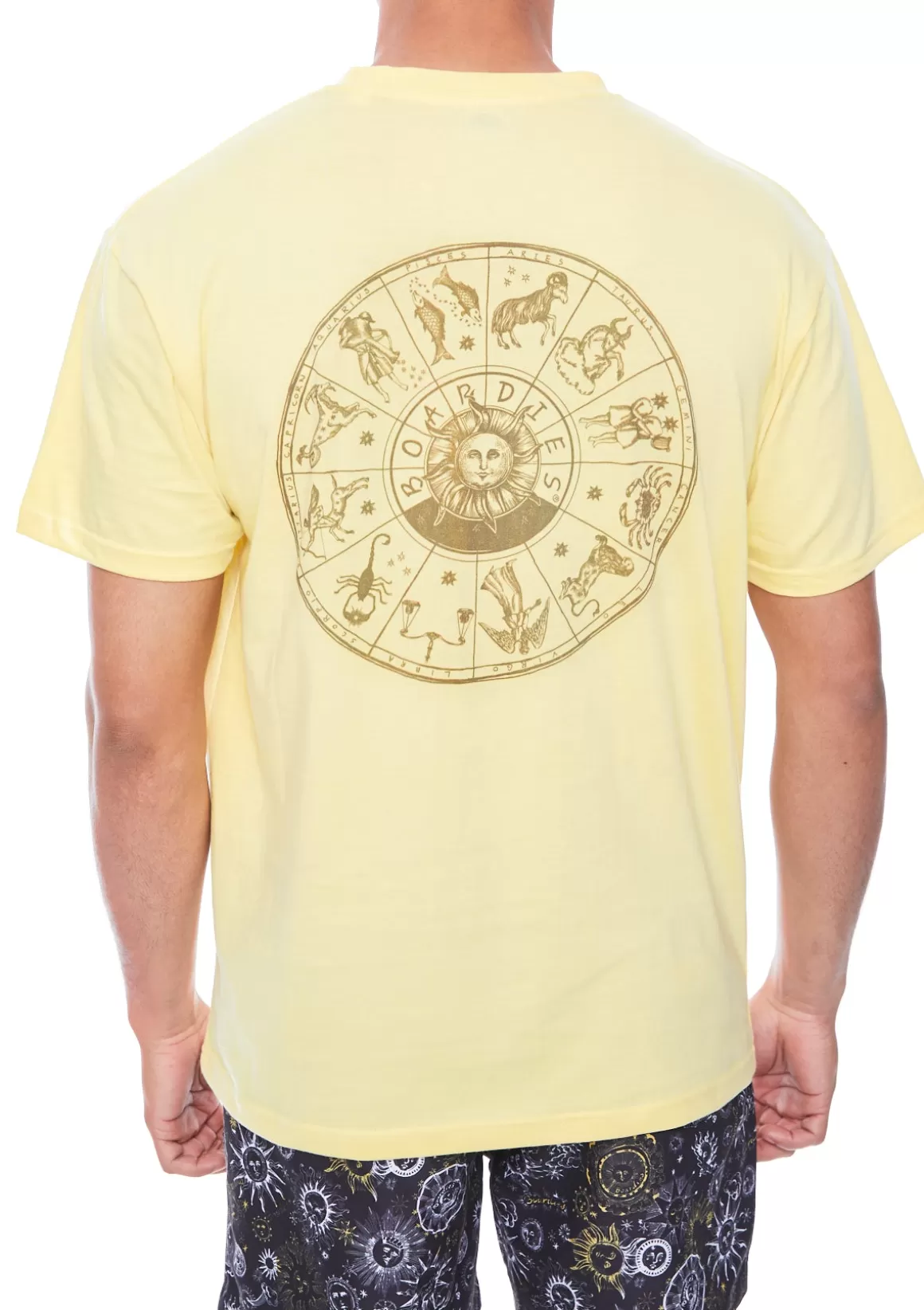 Boardies Apparel Yellow Horoscopes T-Shirt